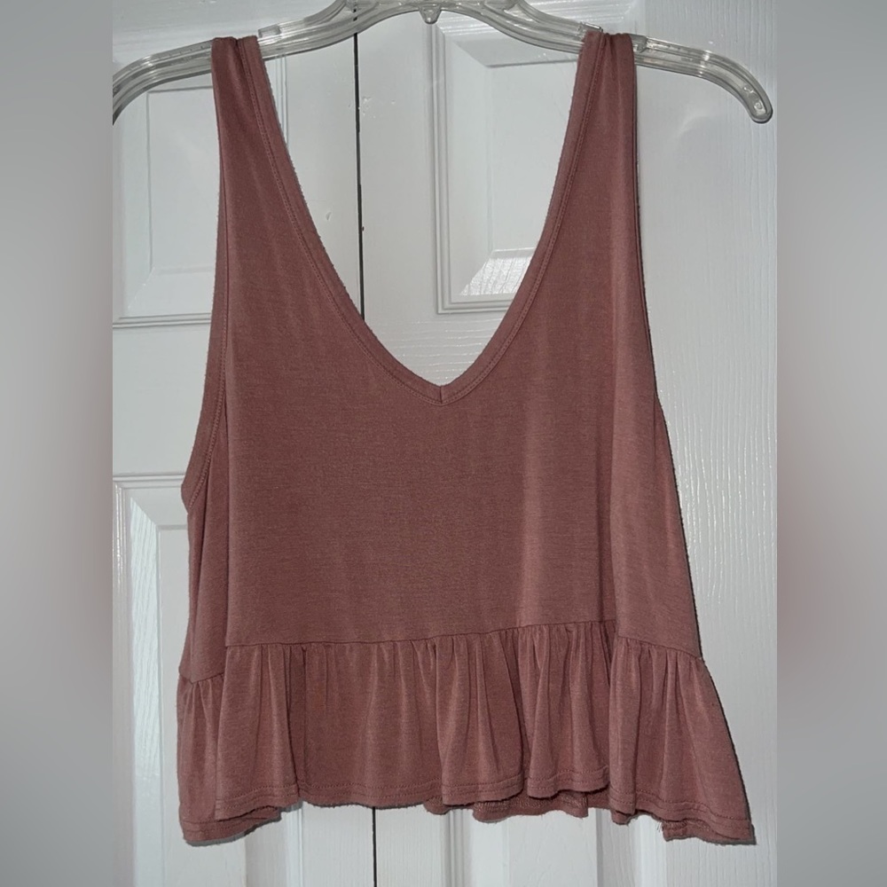 palmetto moon cropped tank top, super soft, size small